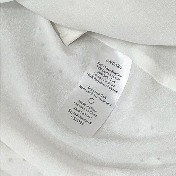 Ungaro Polka Dot Tie Back dress size S - Picture 10 of 10